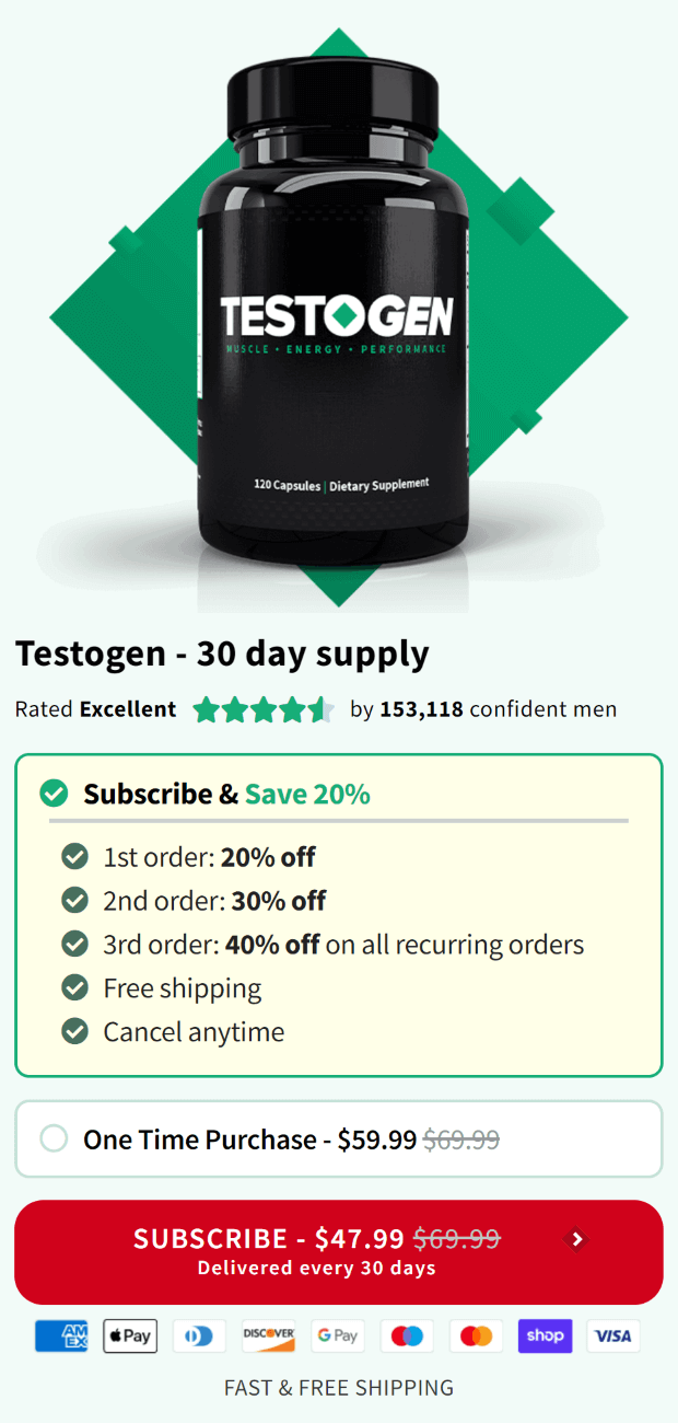 testogen official website